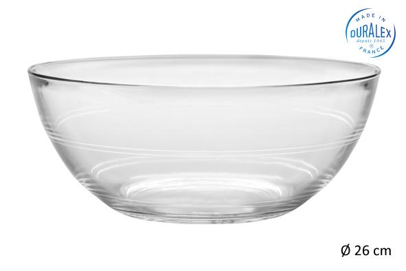 SALADIER LYS TRANSPARENT 26CM