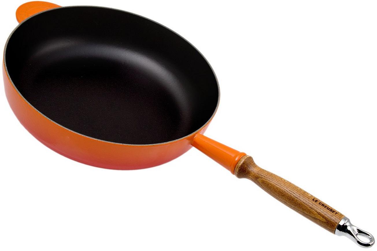 Le Creuset sauteuse oranje, 28 cm, 3,6 liter