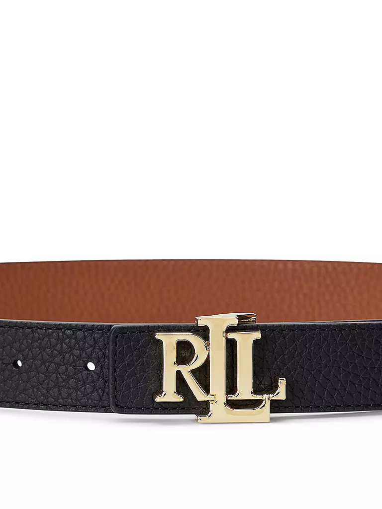 LAUREN RALPH LAUREN Wendegürtel  schwarz