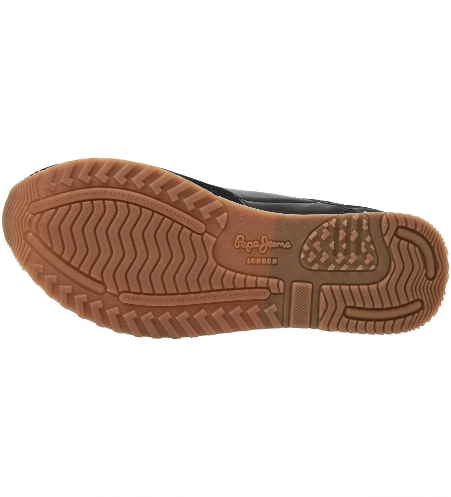 Tênis pretos Pepe Jeans London Troy