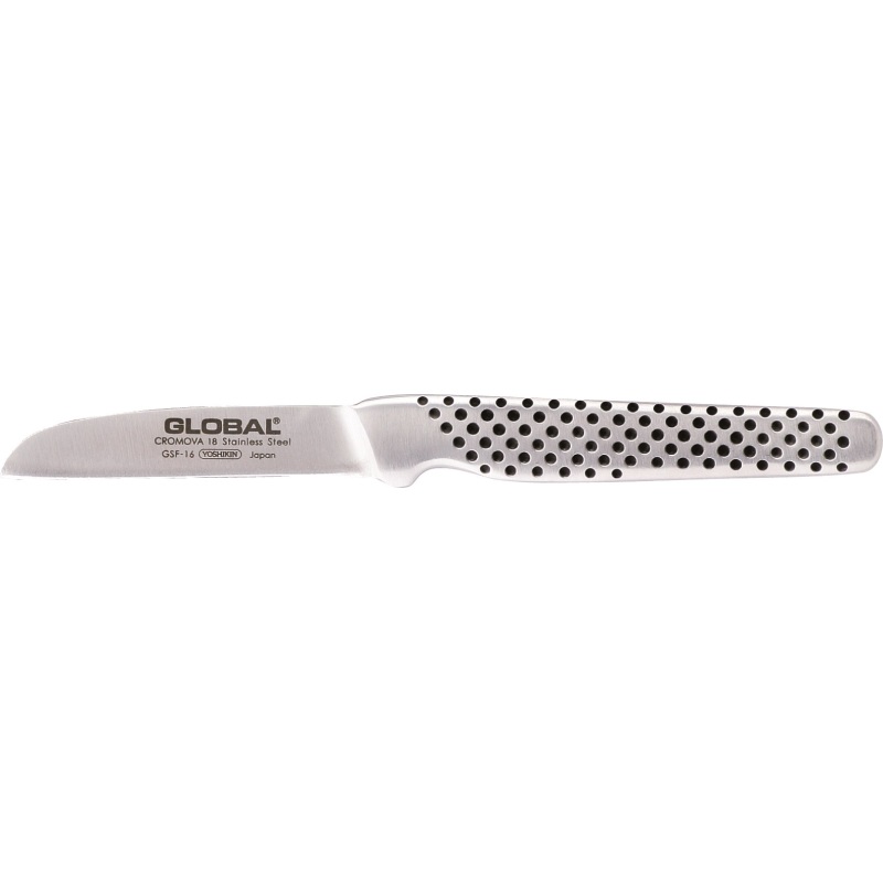 Couteau d’office Global Série GSF lame droite 6 cm manche allongé