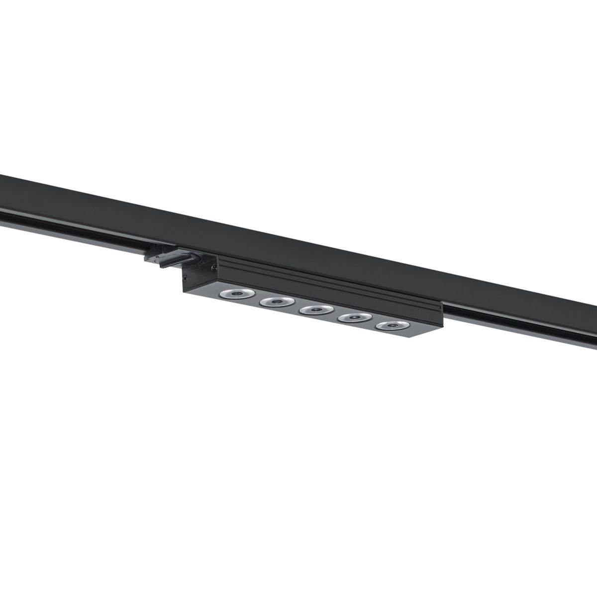 Moderne plafondlamp zwart voor railsysteem 1-fase 5W 370 lm 3000K - Iconic Tsiri