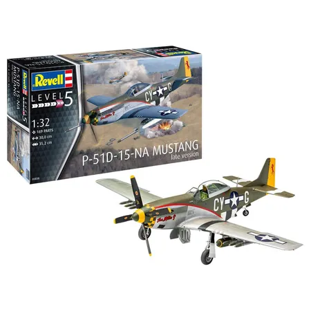 Revell P-51 D Mustang (late version )