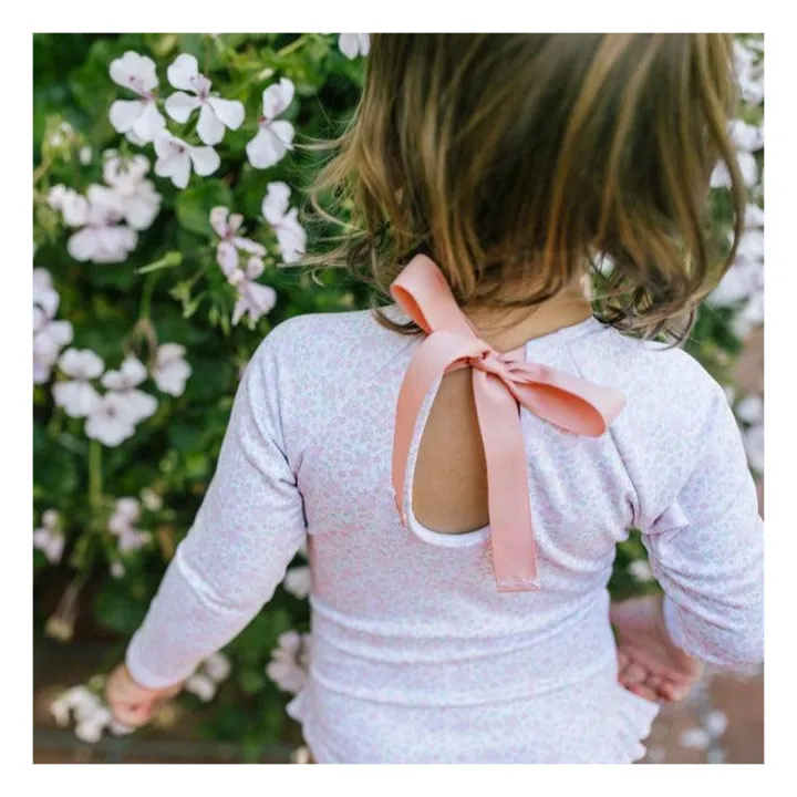 Minnow Maillot 1 Pièce Anti-UV Fleur | Rose