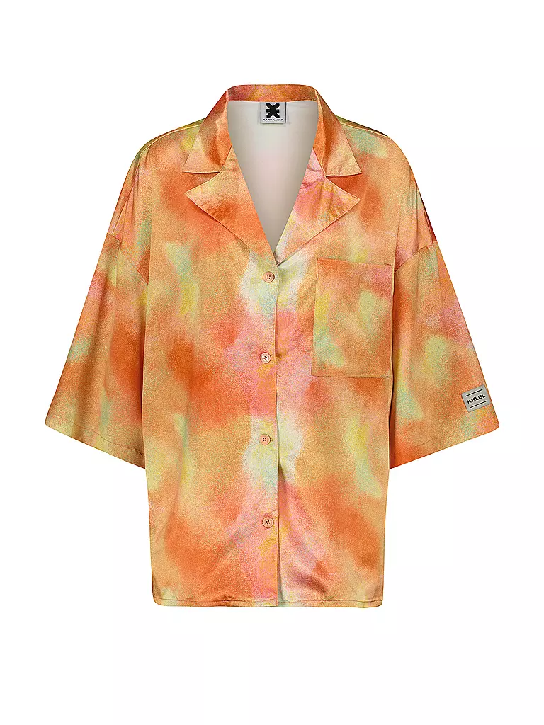 KARO KAUER Hemdbluse AQUARELLE orange