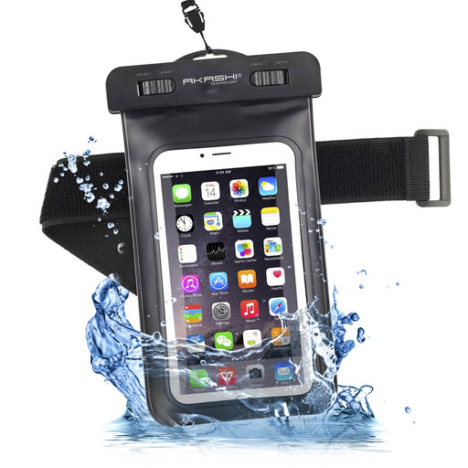 Capa Impermeável Para Smartphone IPX8 10M Akashi Touch Window