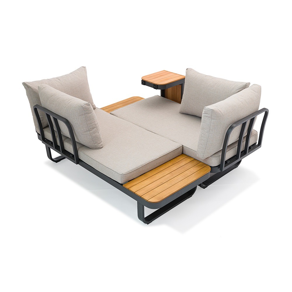 SenS-Line Samos multifunctionele loungeset - Taupe