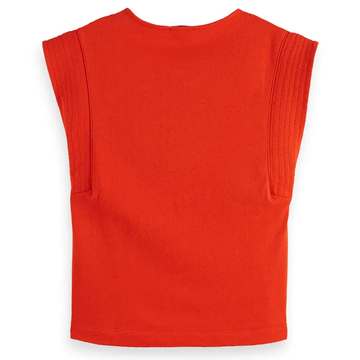 Scotch & Soda Boat Neck Shirt Dames