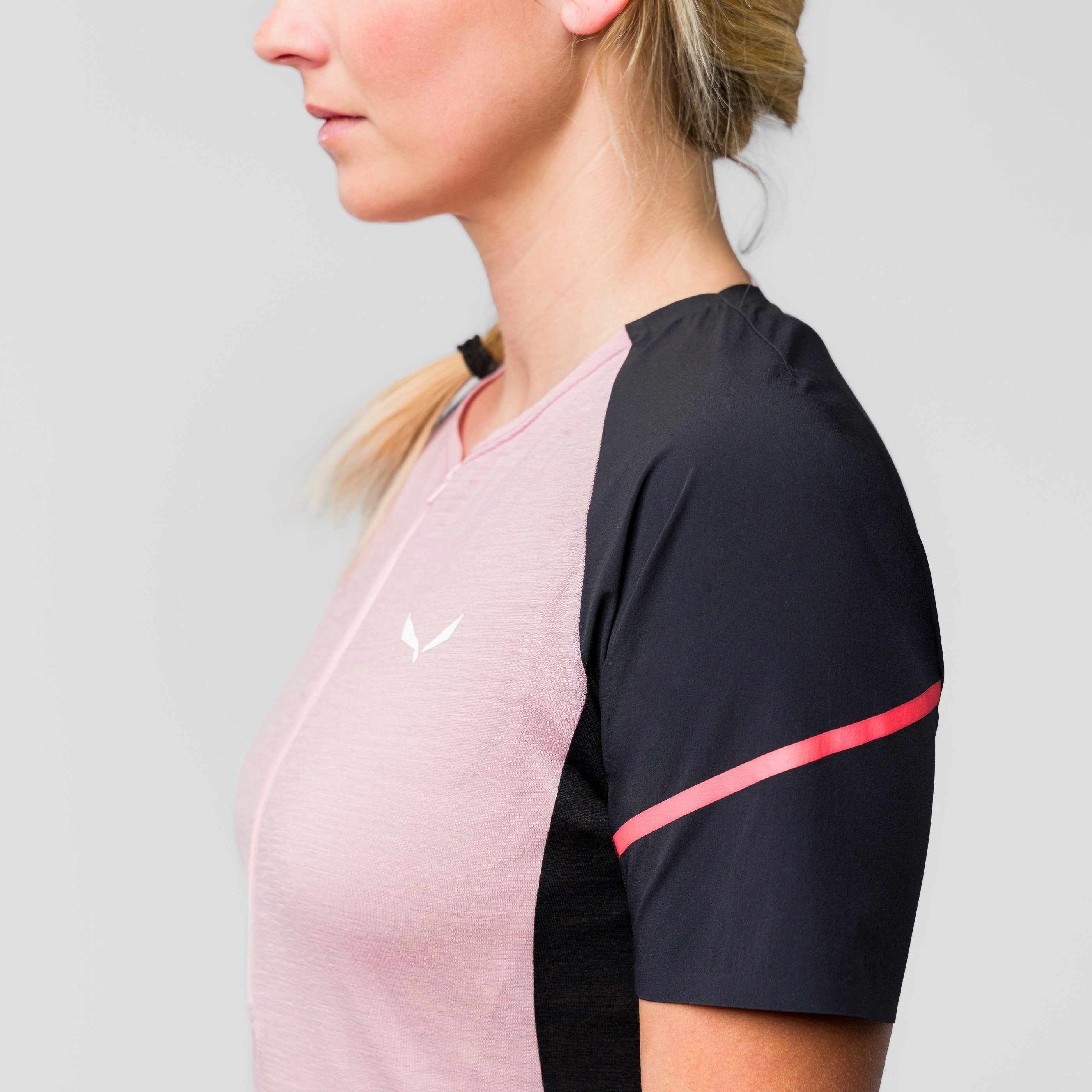Vento Merino Half Zip T-Shirt Damen