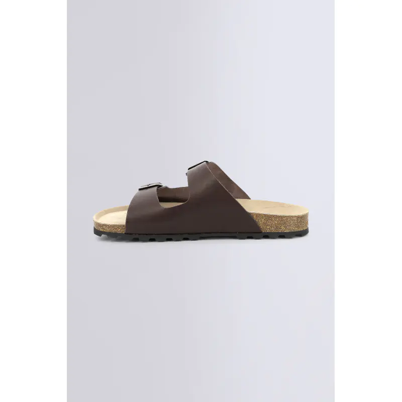 KICK ELK MARRON SANDALES Cuir Homme