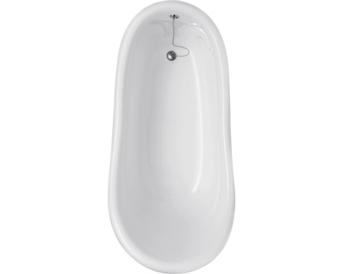 OTTOFOND Jarvis bad, 83 x 174,5 cm, glanzend zwart, 851511
