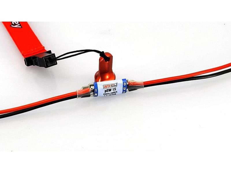 Jeti Micro Schalter magnetisch 15A Elektronischer Schalter mit Magnet-Schlüssel