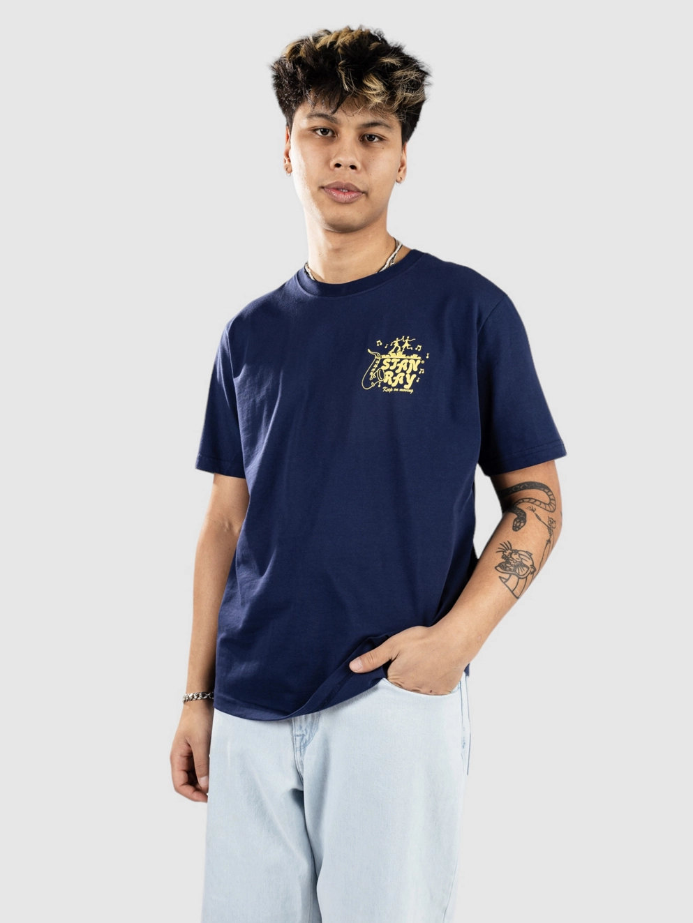 Stan Ray Movin T-Shirt navy