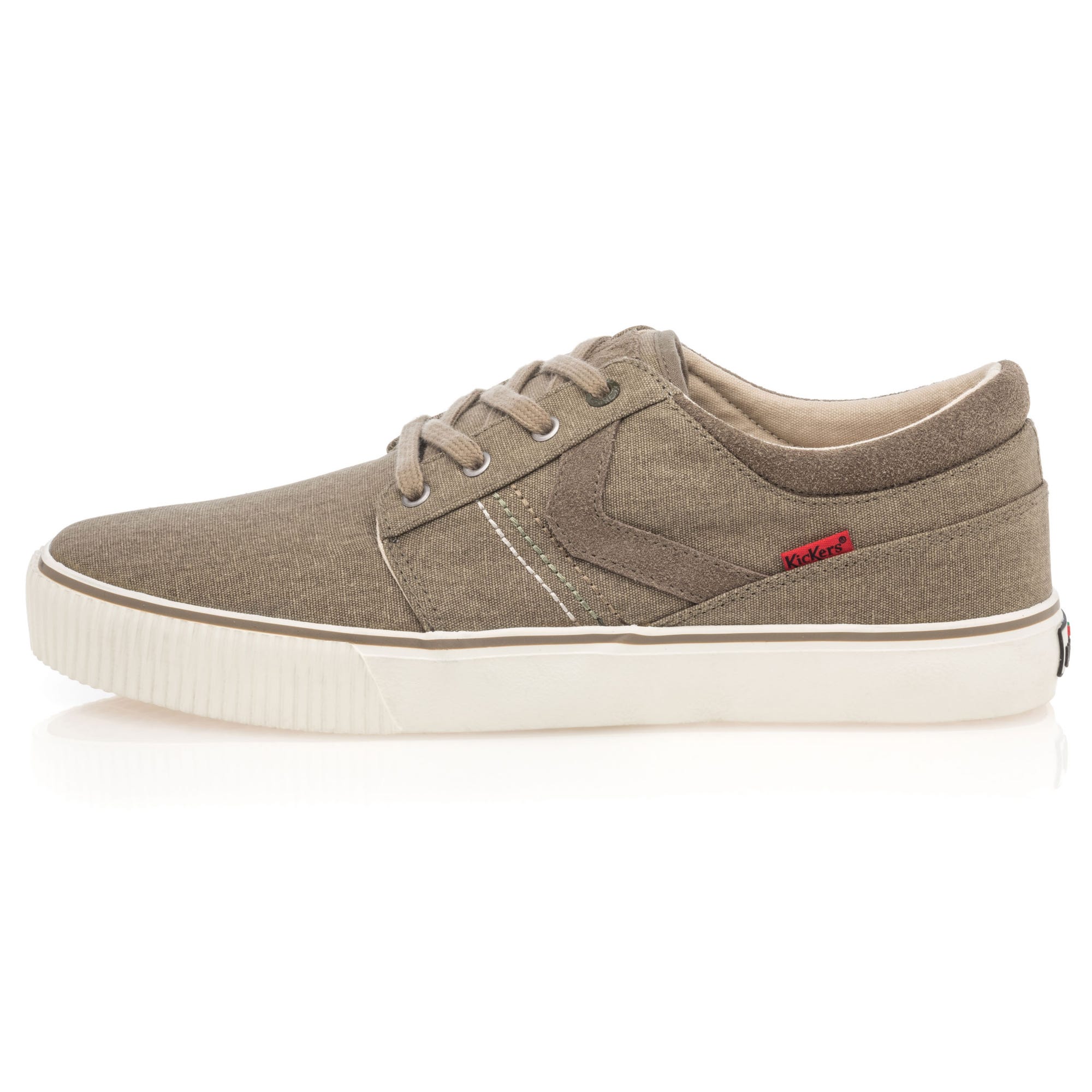 Chaussures en toile Homme kaki