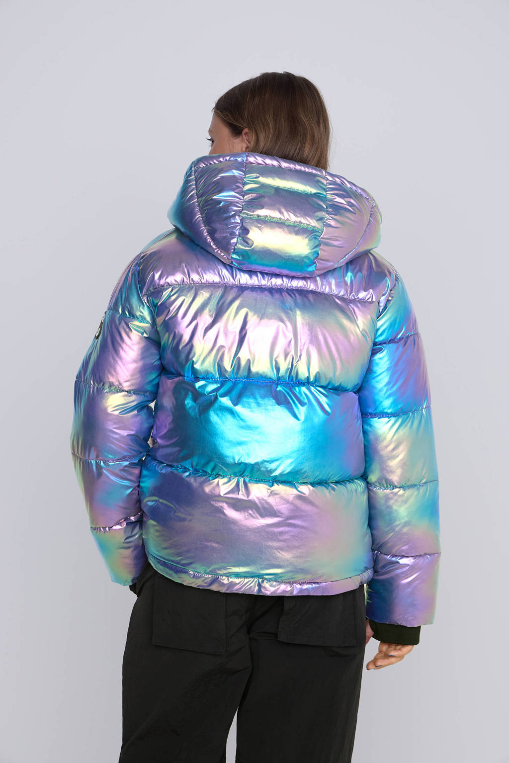 Coolcat Puffer Winterjas Jessica Metallic Oil
