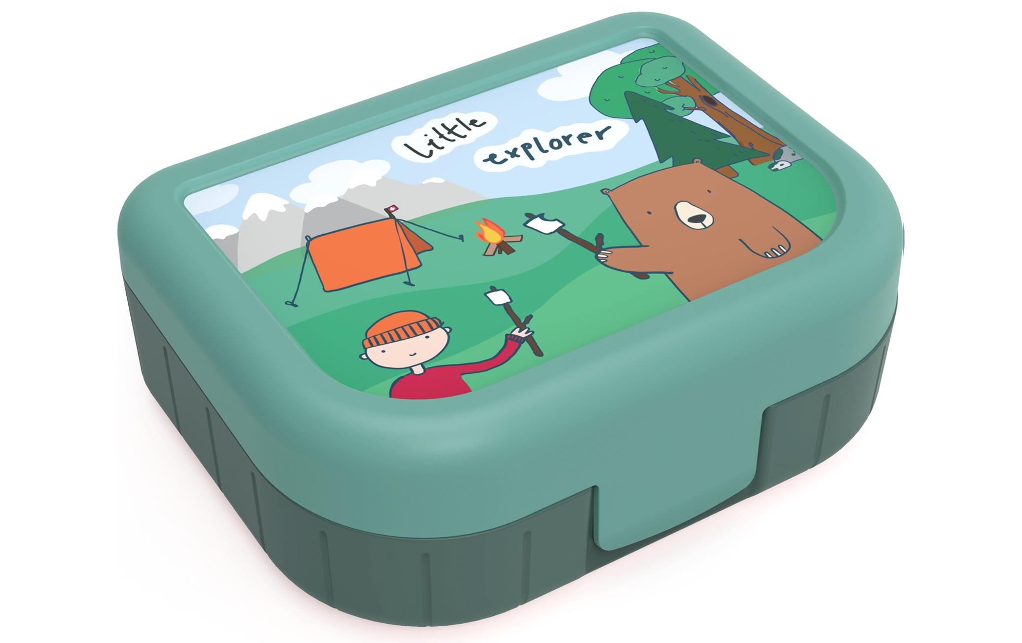 Lunchbox Memory Kids Explorer GrünKinder Znünibox
