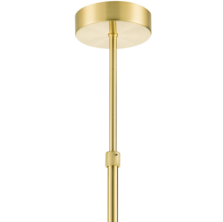 Suspension Capolin 3 ampoules E14 IP20 métal doré