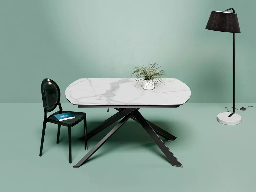 Esstisch mit Auszug Grande Kheops 160/240x100 cm