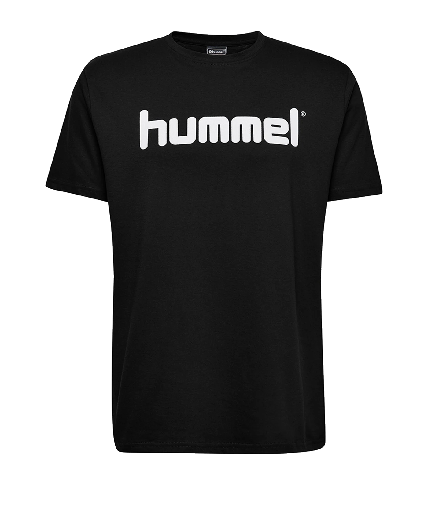Hummel Cotton T-Shirt Logo Schwarz F2001