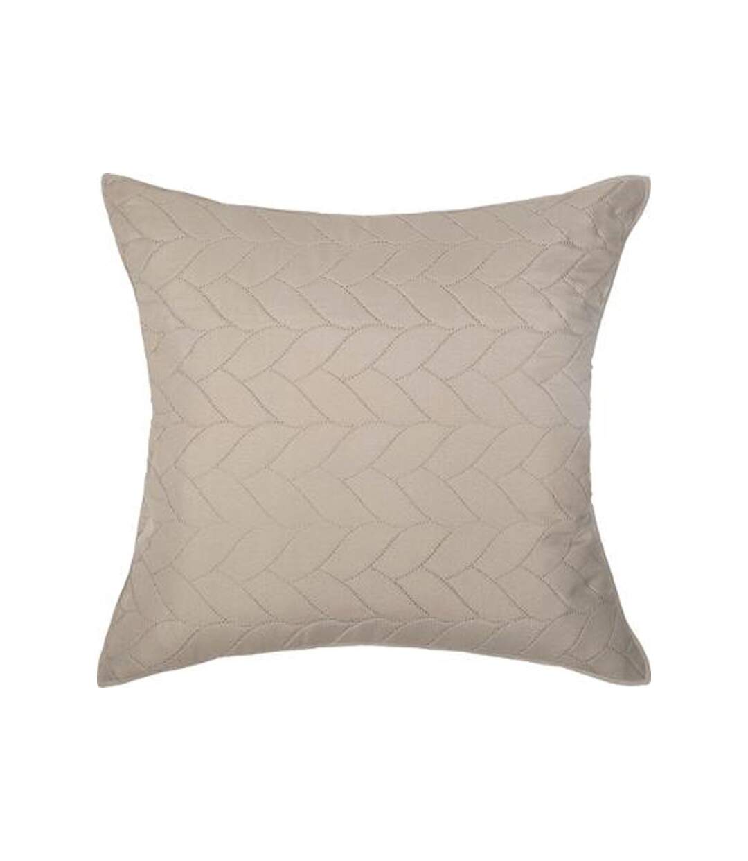 Dessus de Lit & 2 Taies Tréssé 240x260cm Beige