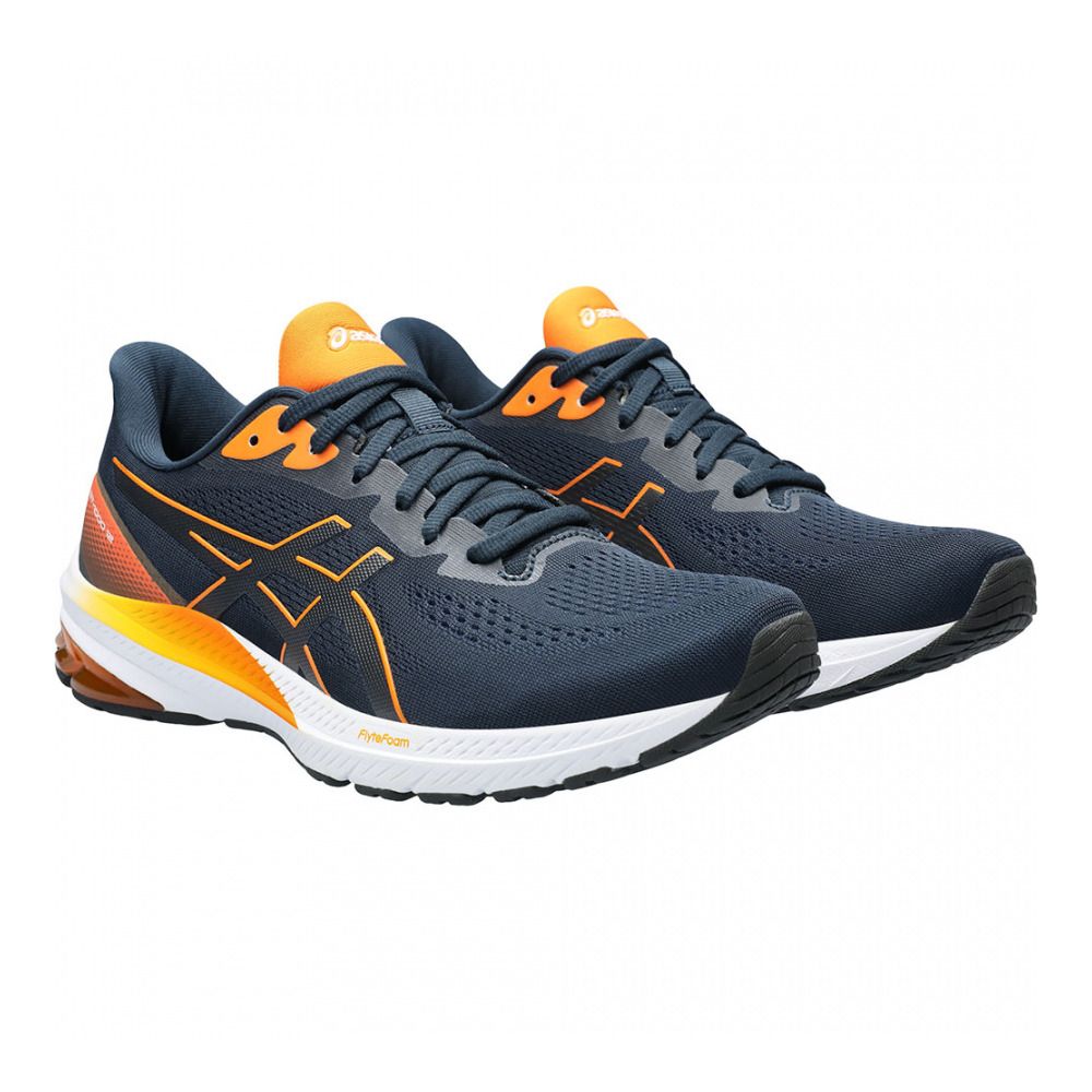 Asics GT-1000 12 - Chaussures running Homme french blue/bright orange