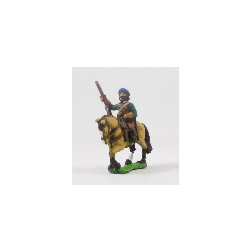 ECW: Scots Royalist: Mounted Musketeer in Bonnet (can be used as Dragoon)