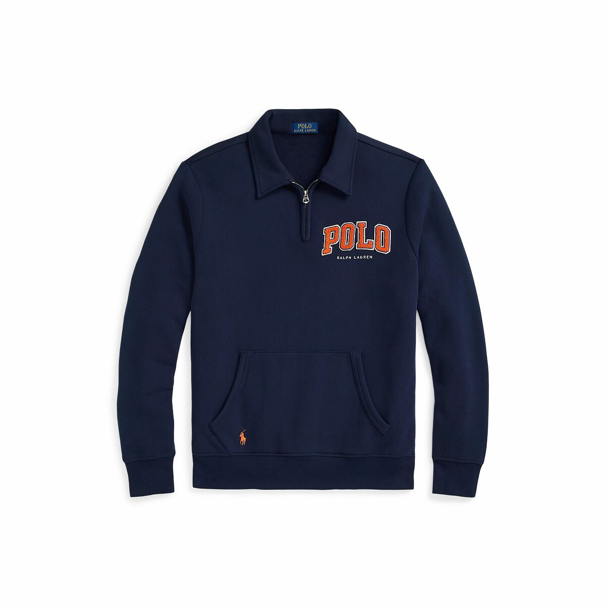 Suéter POLO RALPH LAUREN com zíper até a metade
