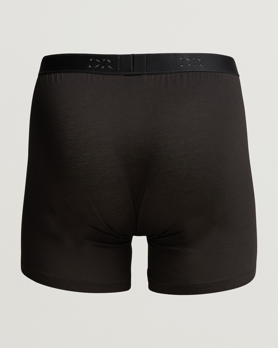 Derek Rose Pima Cotton Stretch Brief Black