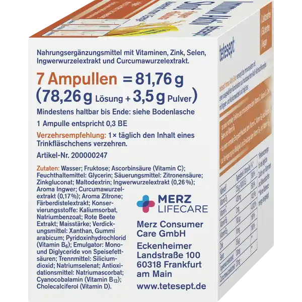 Immun Aktiv Shot Trinkampullen