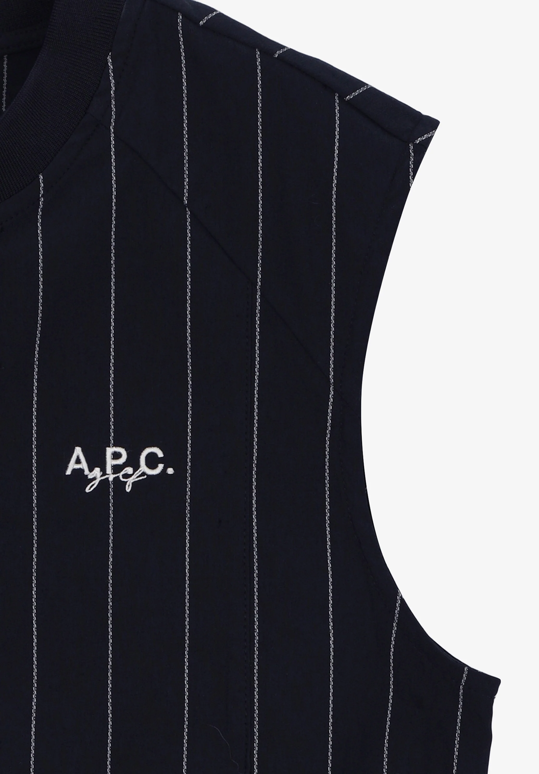 Top sans manches A.P.C. Golf - Marine
