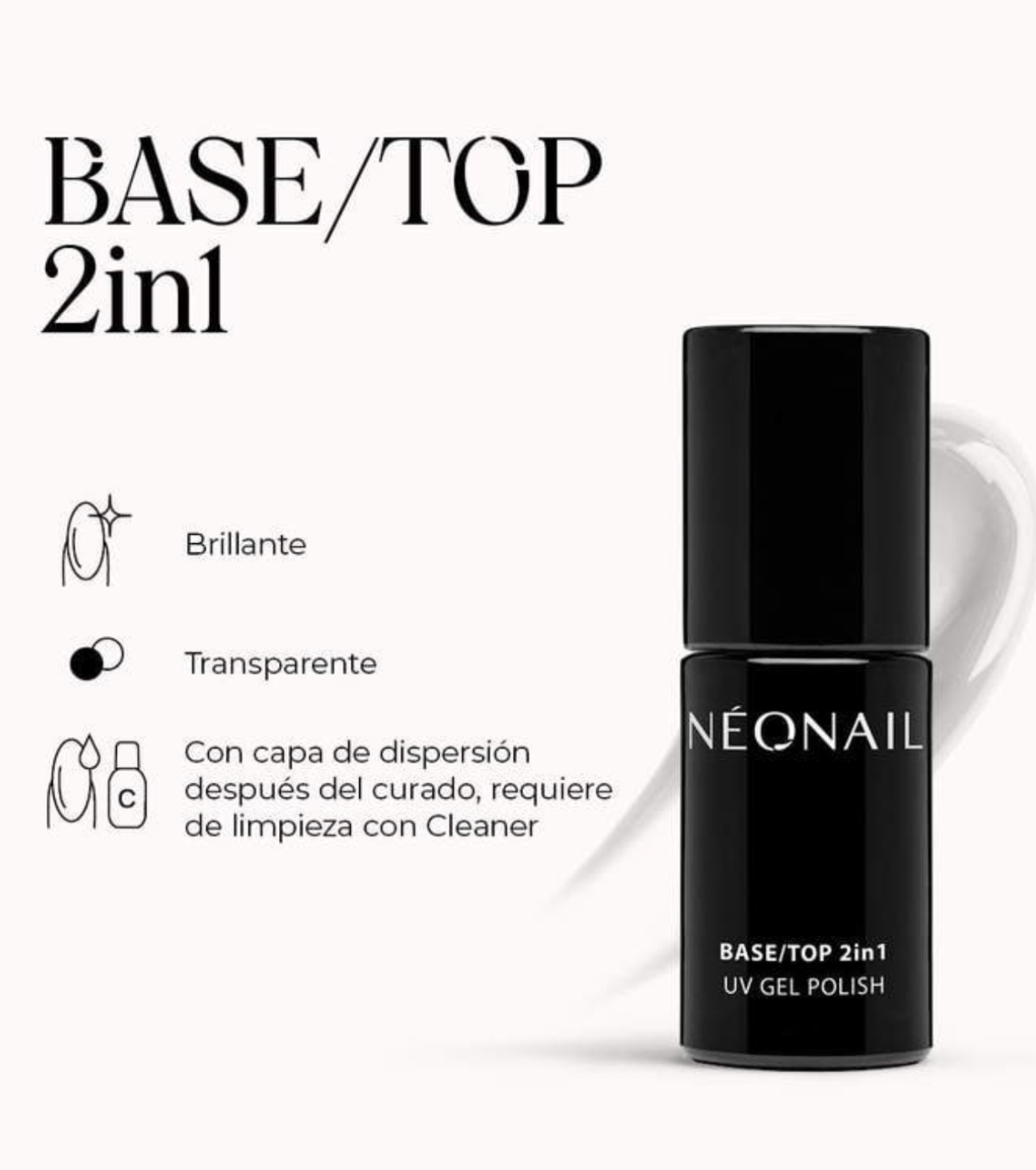 NeoNail - Base Semipermanente - Base/Top 2in1