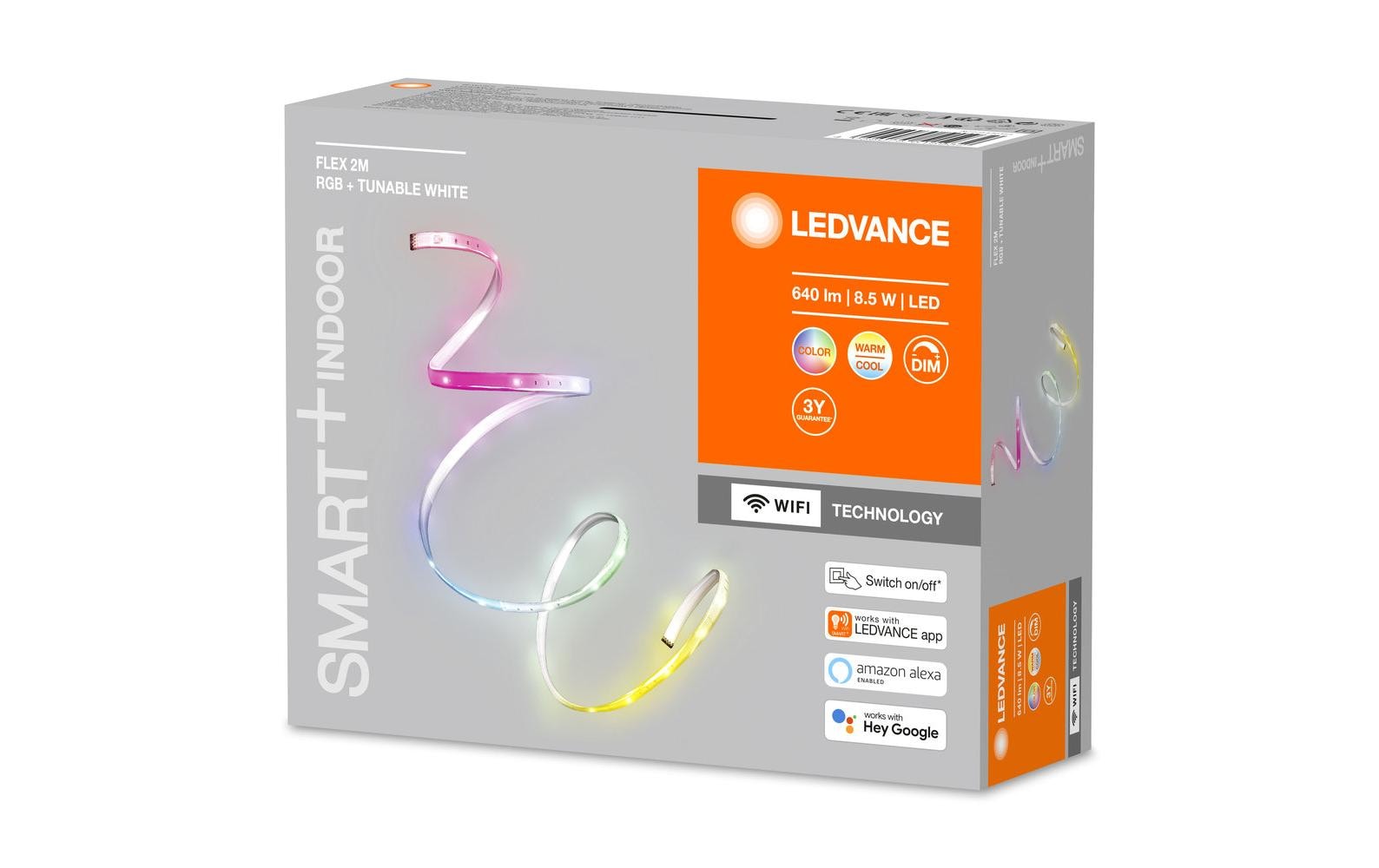LED Stripe Smart+ LED Flex WiFi, 2m, RGBWWLAN-fähige Smart LED-Lichtleiste