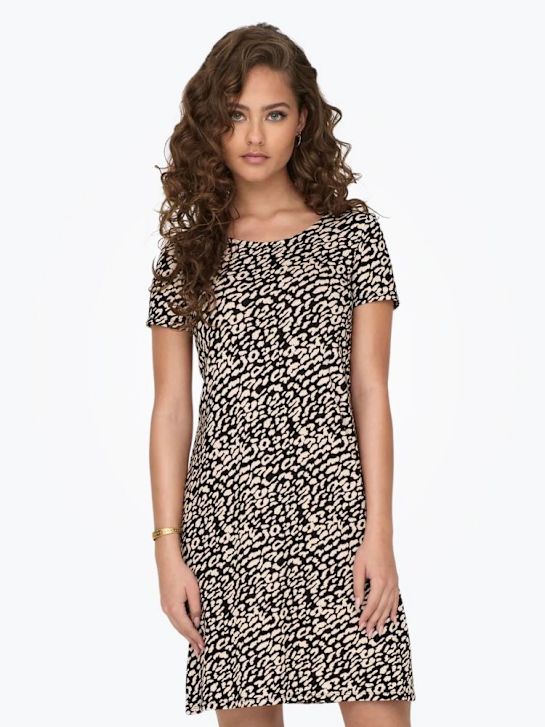 ONLY Kleid Braun