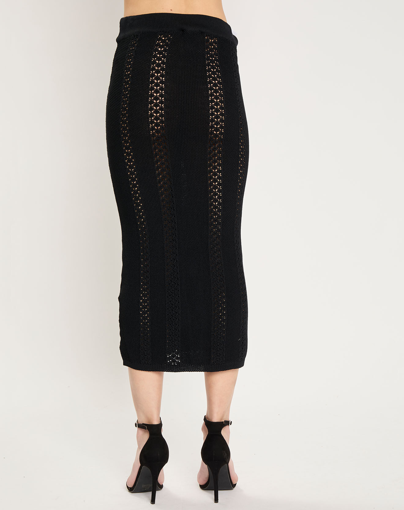 Zapa Jupe en maille Joey noire