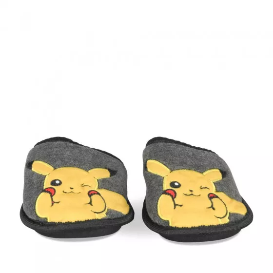 Chaussons garçon GRIS POKEMON