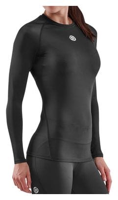 Maillot Manches Longues Femme Skins Series-1 Noir