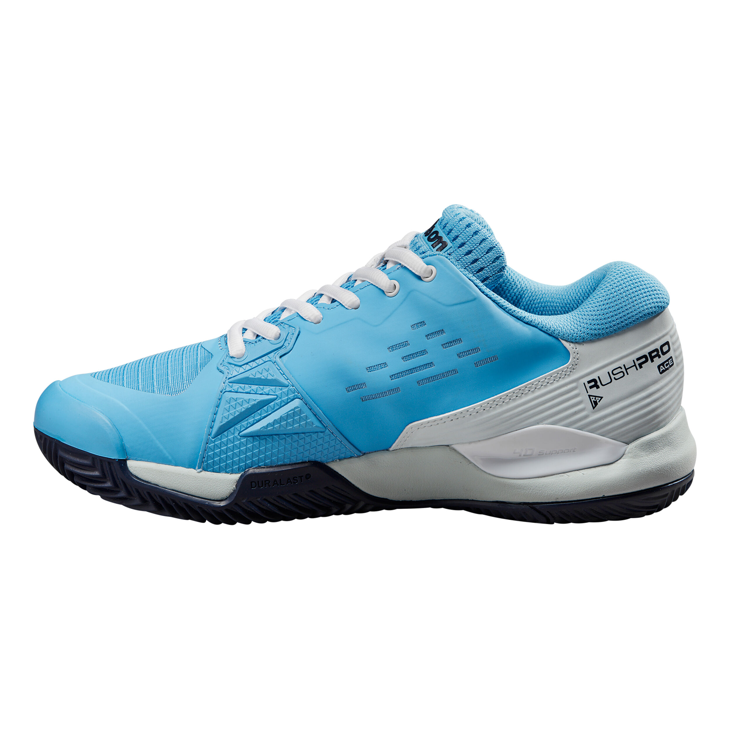 Wilson Rush Pro ACE CLY Chaussure Terre Battue Femmes - Bleu Clair , Blanc