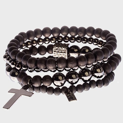 Lot De 4 Bracelets Try Noir
