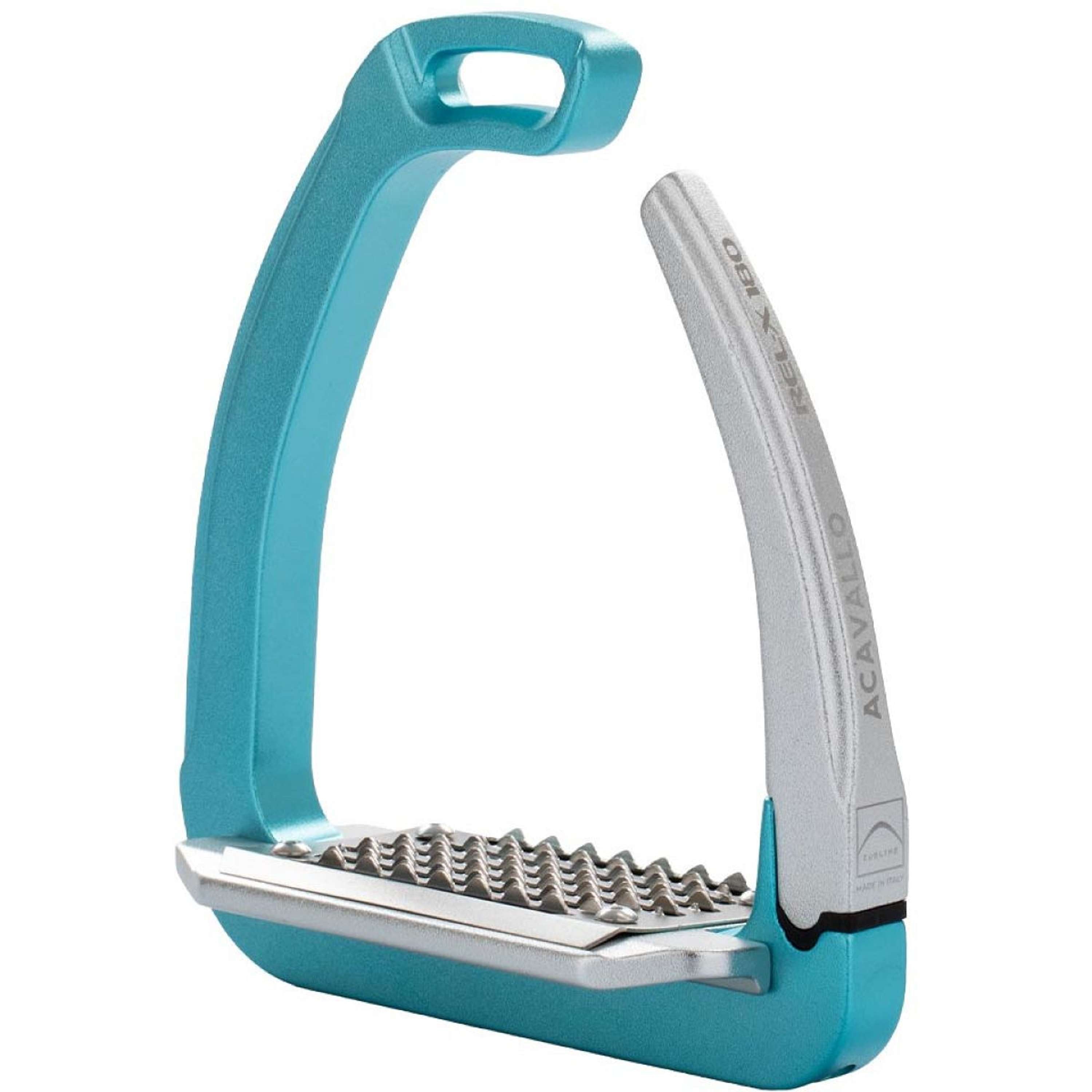 Acavallo Stijgbeugels REL-X 180 Sky blue/Alu