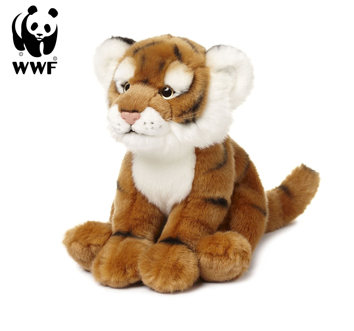 WWF - Plüschtier - Tiger (23cm) lebensecht Kuscheltier Stofftier
