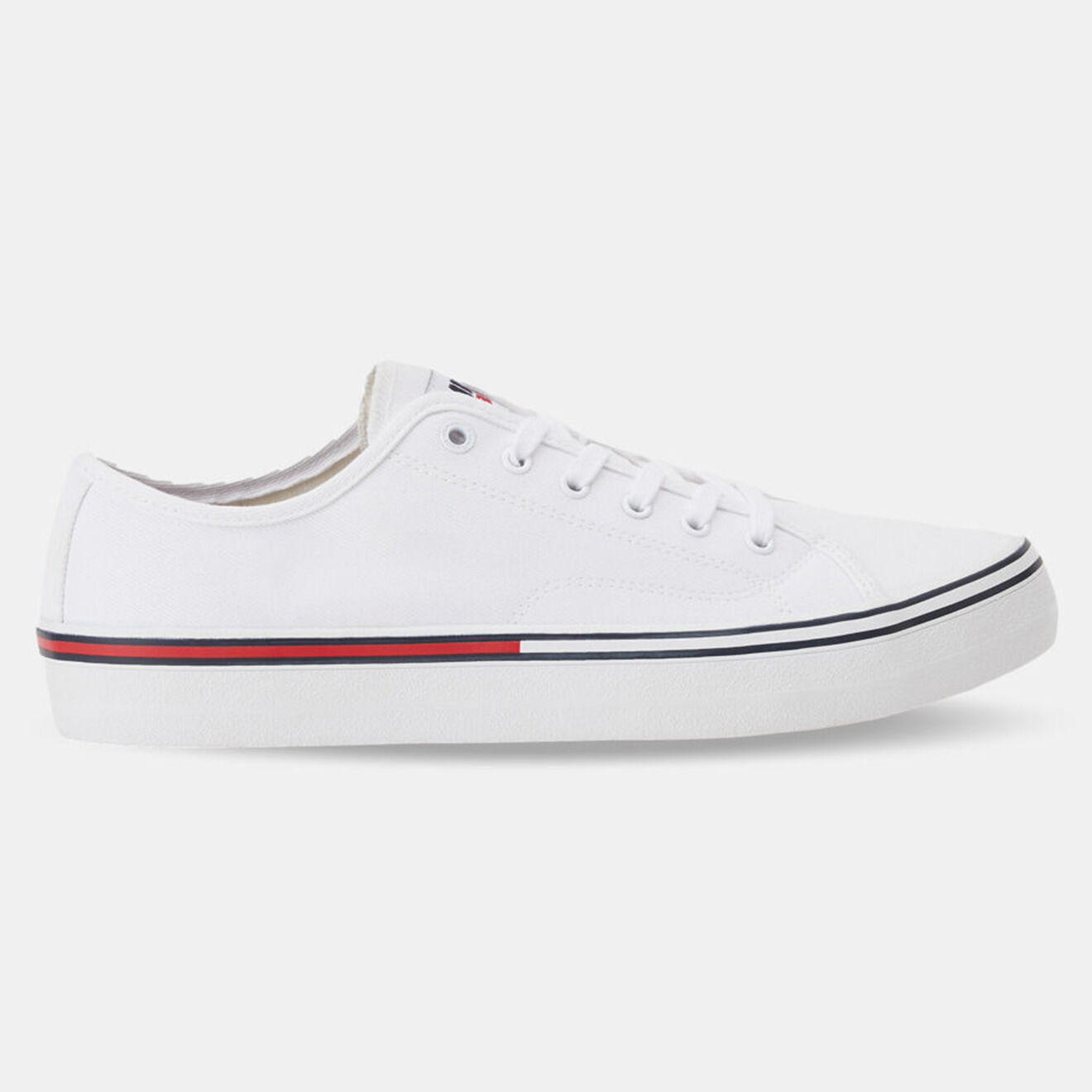 Tommy Jeans Baskets Essential Low blanches