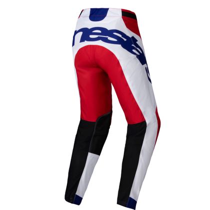 Pantalon cross Alpinestars RACER - VEIL 2025 - Rouge / Blanc