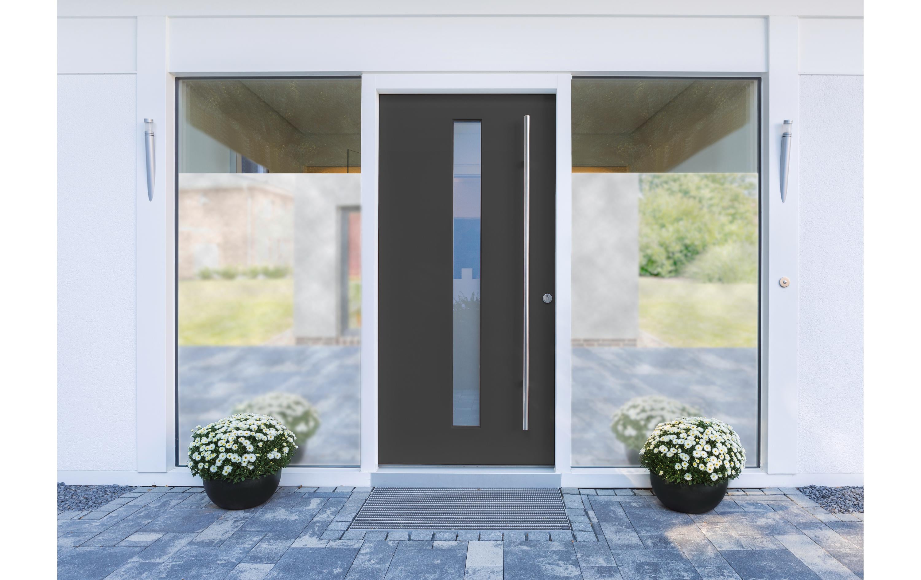 Fensterfolie UV-Schutz 45 x 150 cm, SilberStatisch haftende Fensterfolie