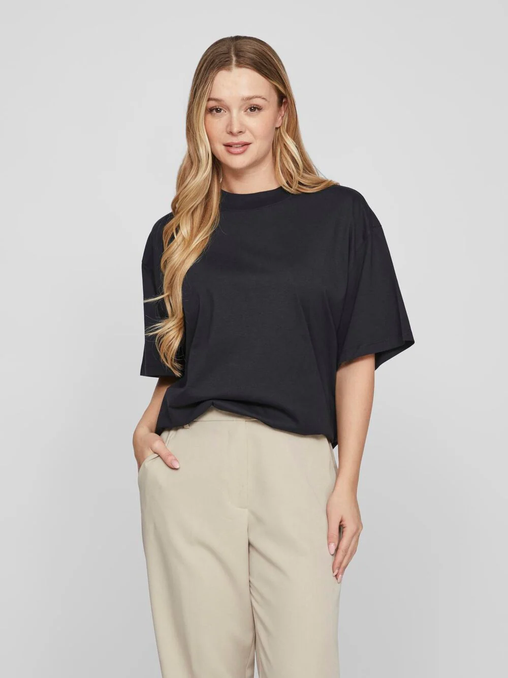 Vila  Vijubilee t-shirt - Sort
