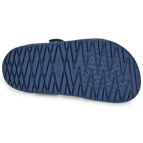 Geox - J SANDAL FUSBETTO BO - Marine / Rouge