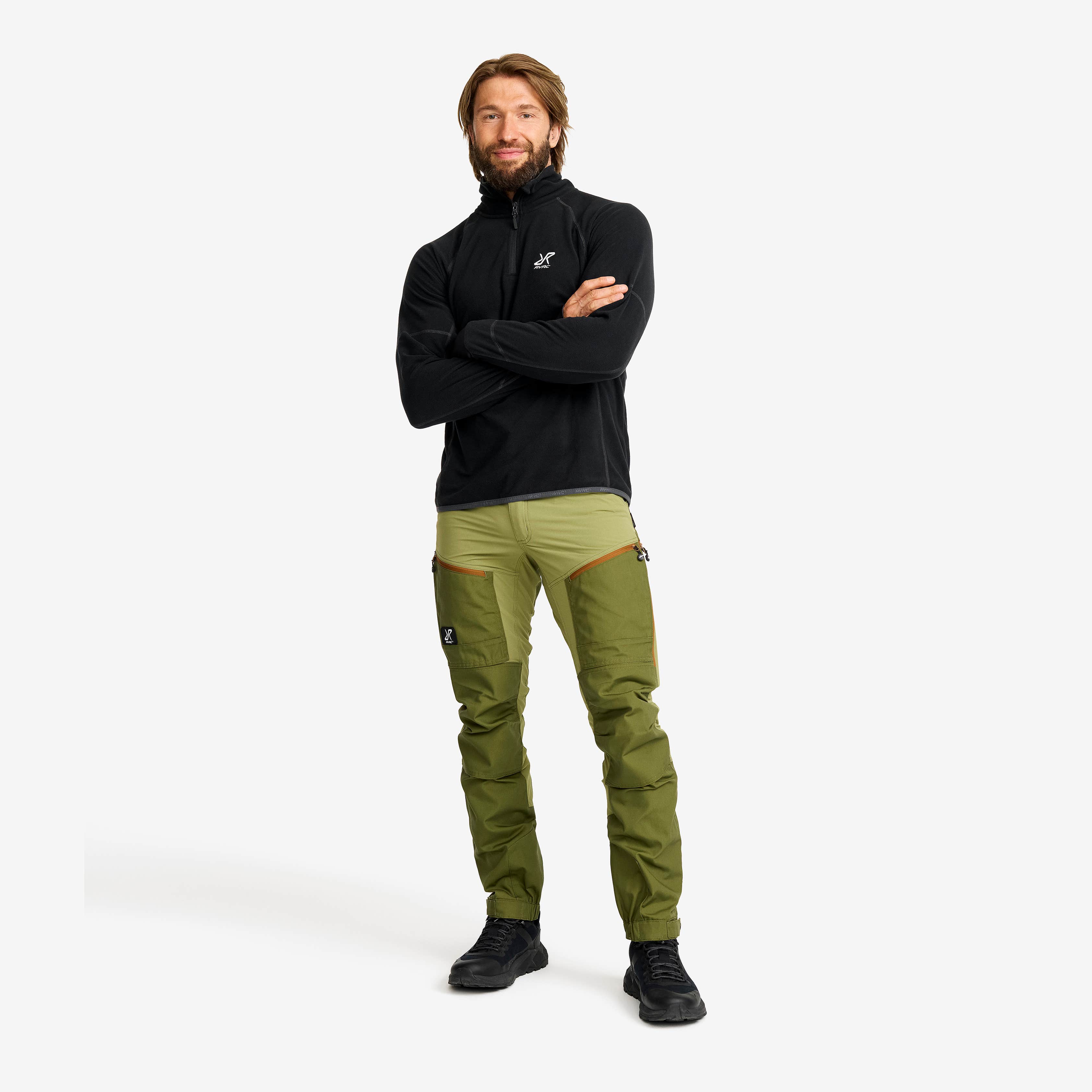 Trekker Fleece Herre Black/Anthracite