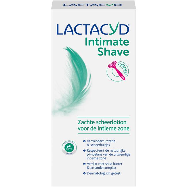 Lactacyd Intimate Shave Scheerlotion voor de Intieme Zone 200 ML