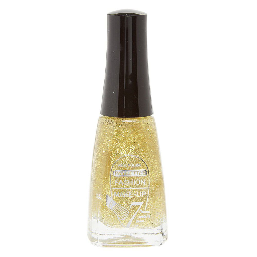 Fashion Make Up  vernis à ongles paillettes doré
