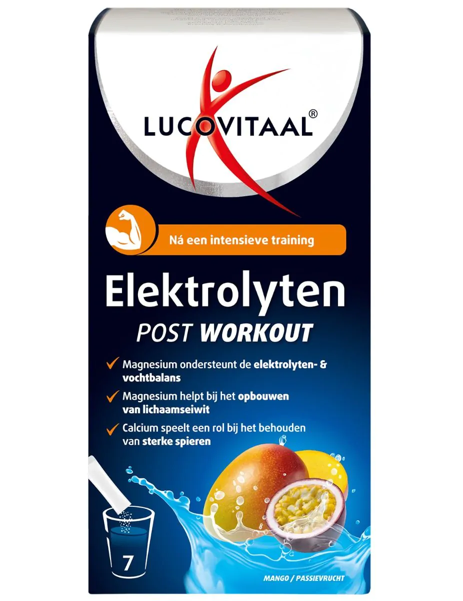 Elektrolyten post workout 7 sachets