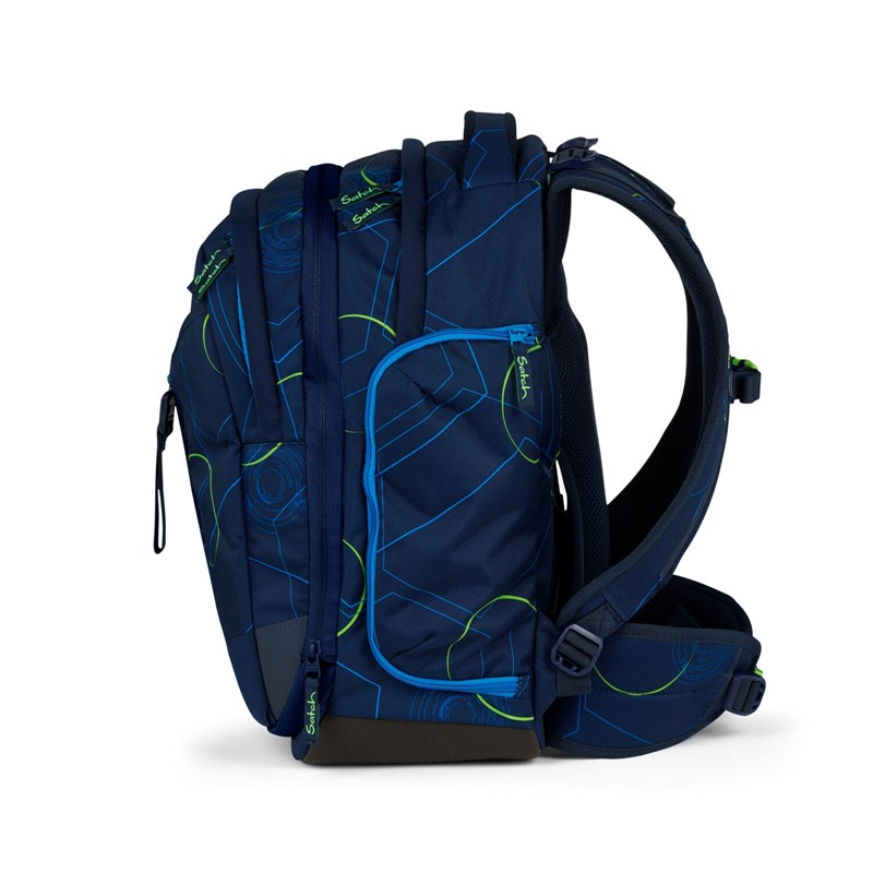 Satch<br>Skoletaske Match Blue Tech